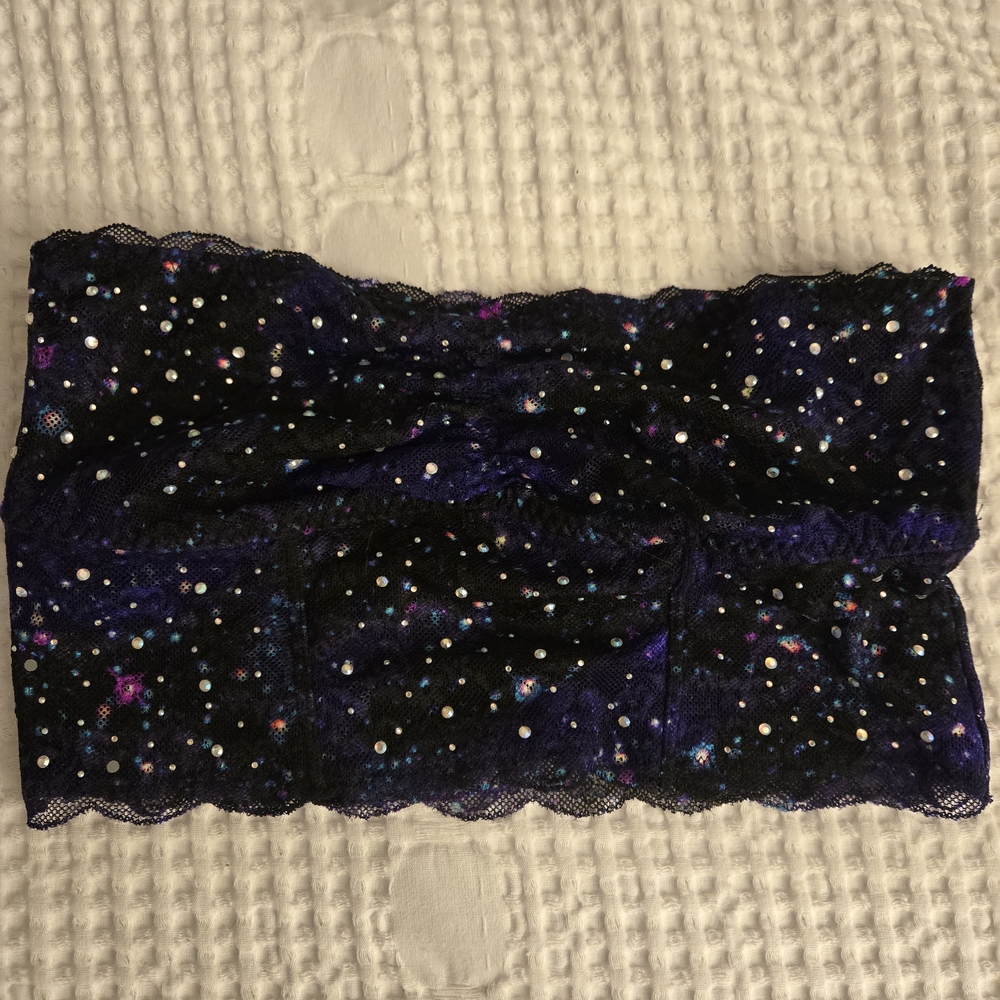 PINK Victoria's Secret Cosmic Lace Bandeau
